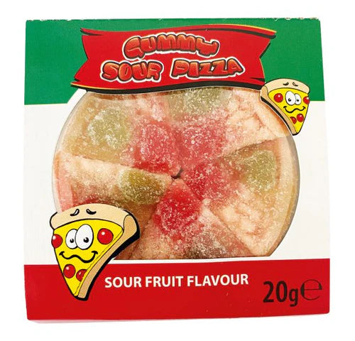 Gummy sour pizza