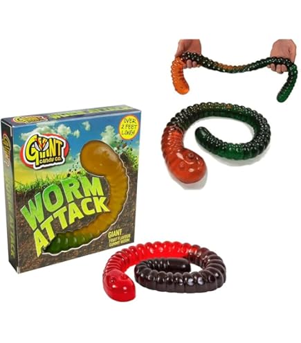 Giant gummy worm