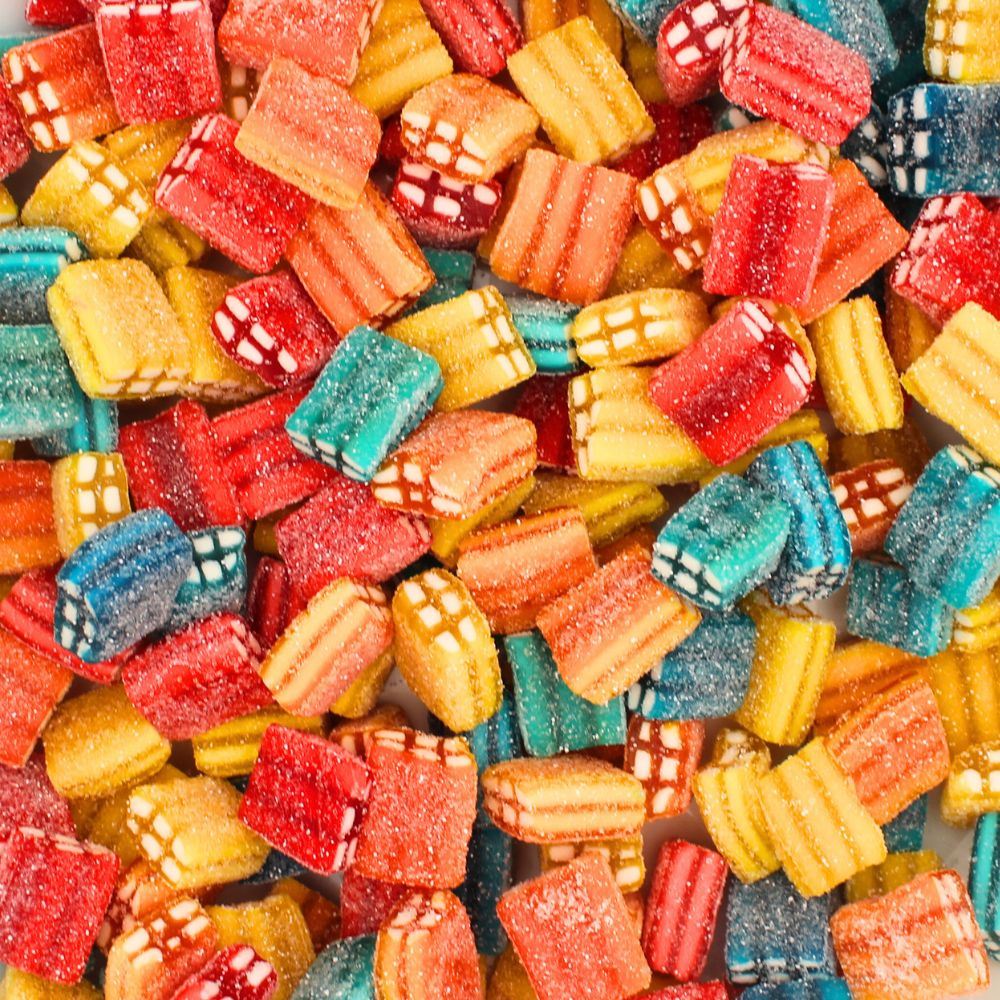 Fizzy bricks