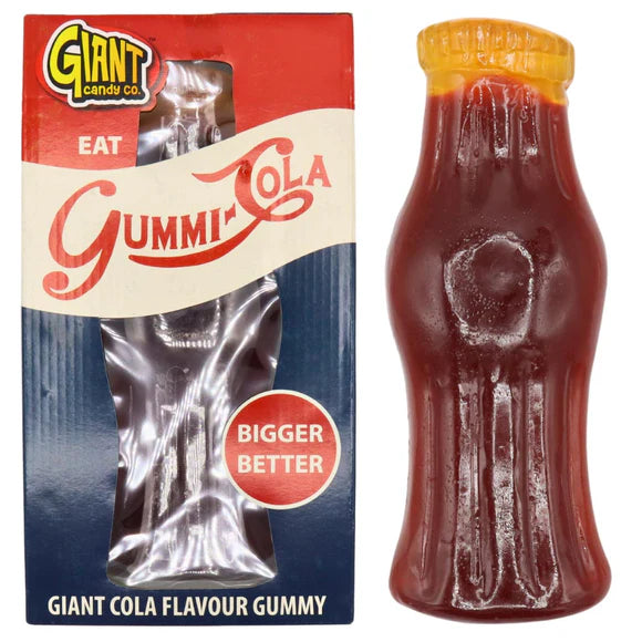Giant cola bottle