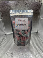 Fizzy bubblegum bottles