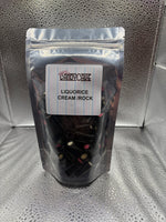 Liquorice cream rock