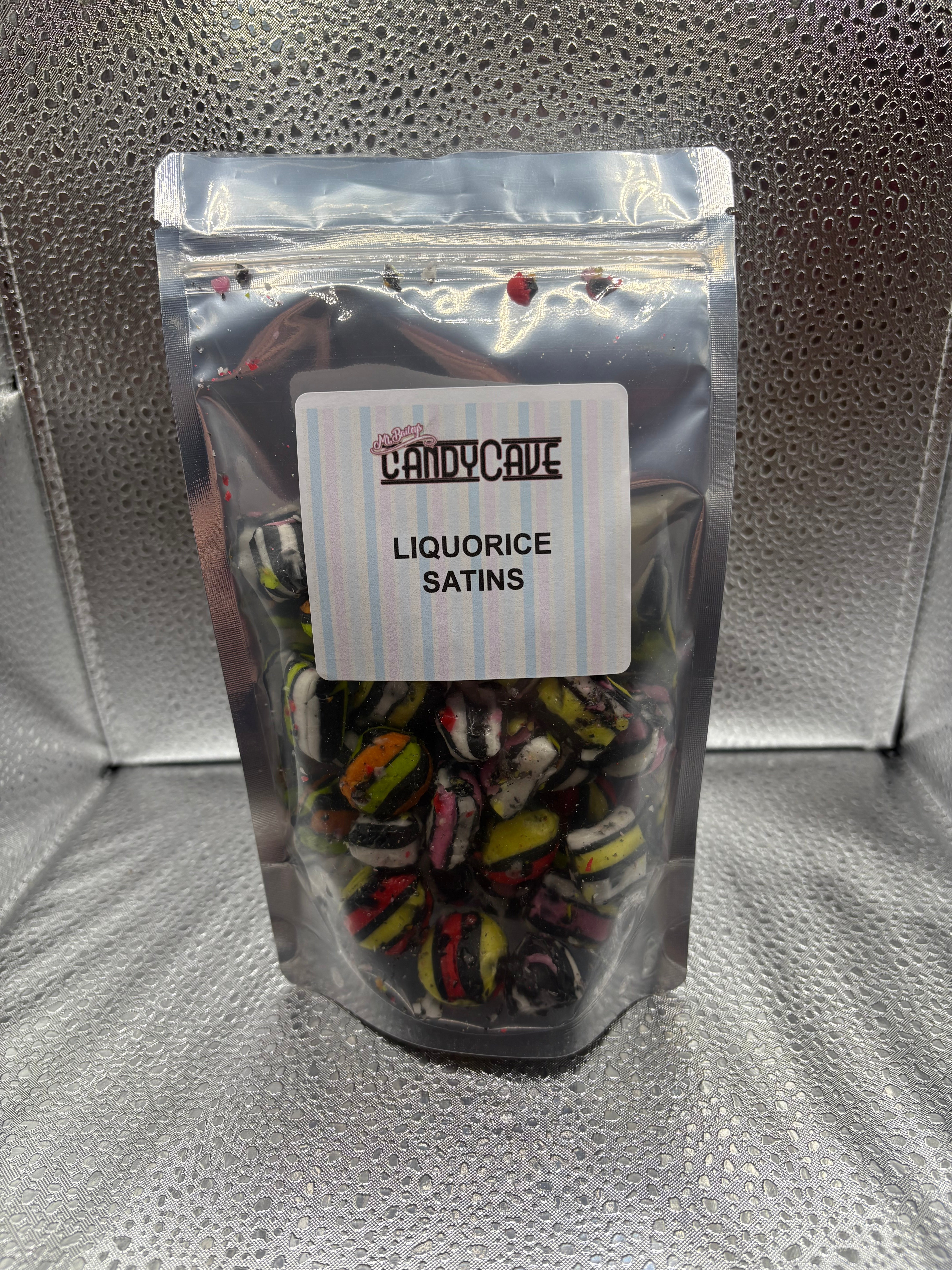Liquorice satins