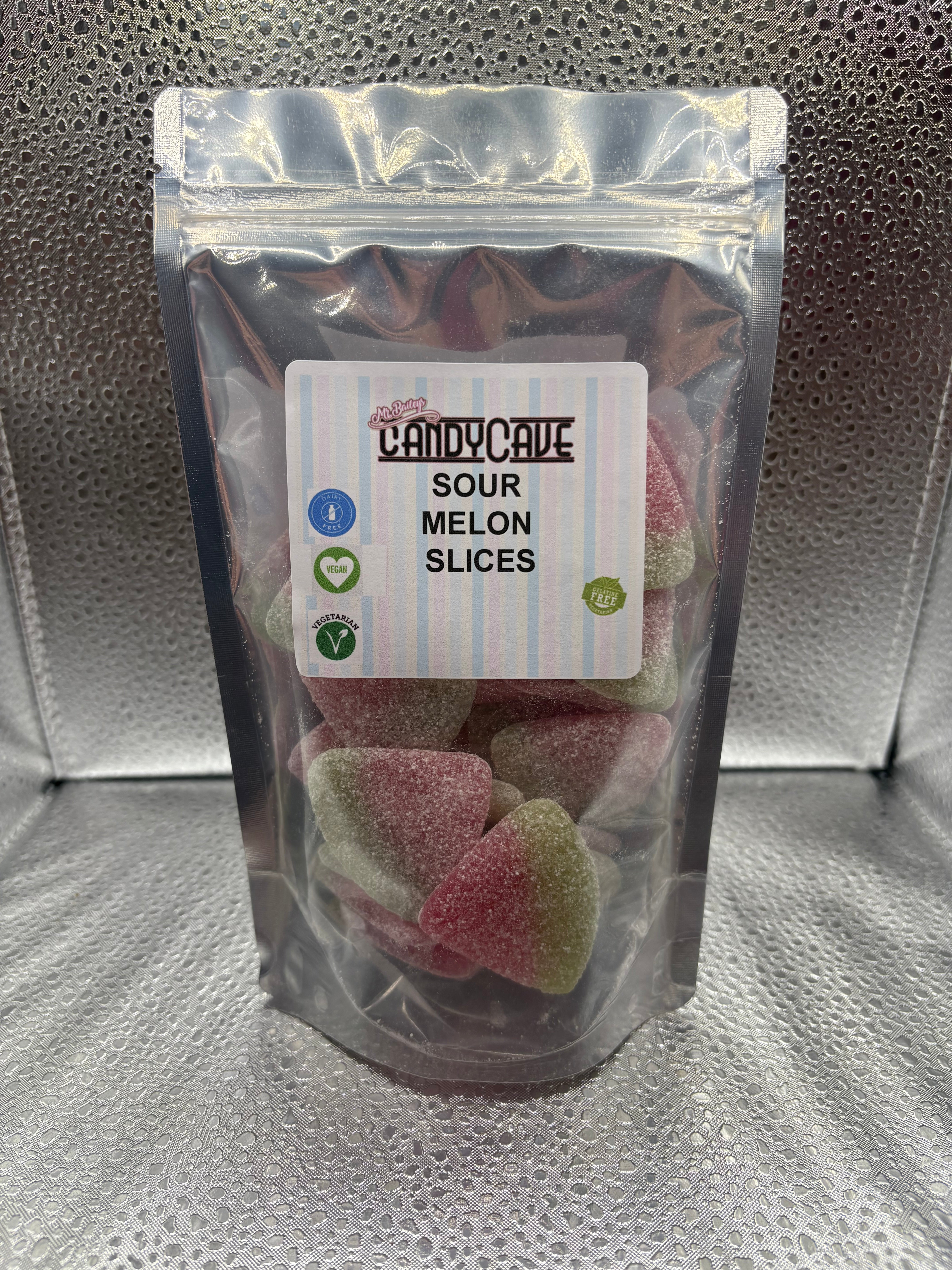 Sour melon slices
