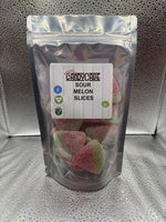 Sour melon slices
