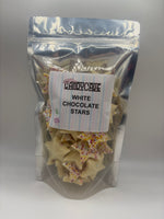 White chocolate stars