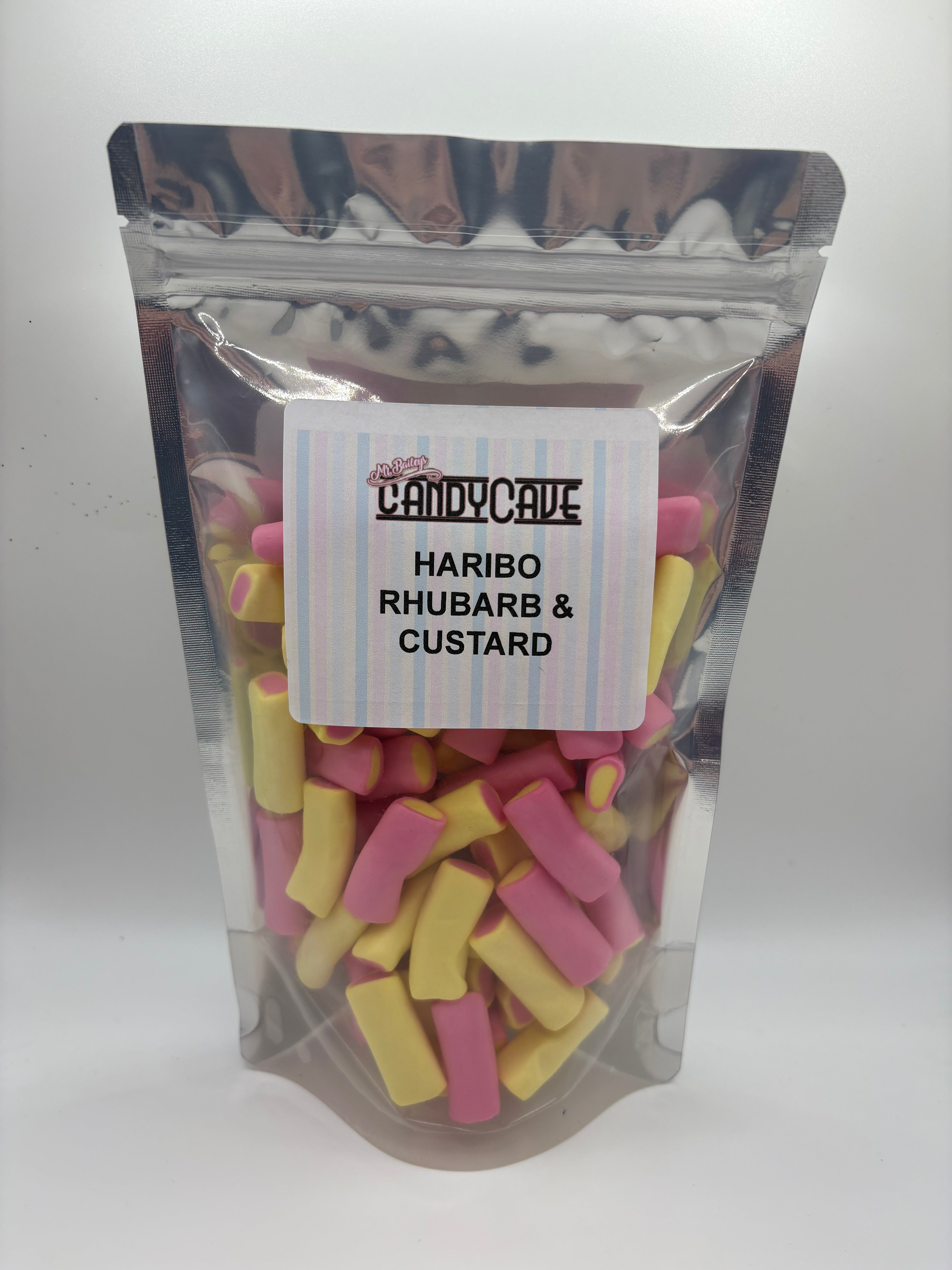 Haribo rhubarb & custard