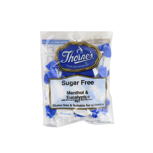Thornes sugar free 
menthol & ecalyptus