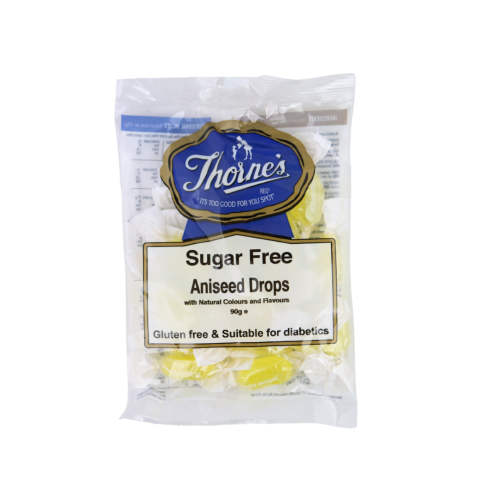Thornes sugar free 
Aniseed drops