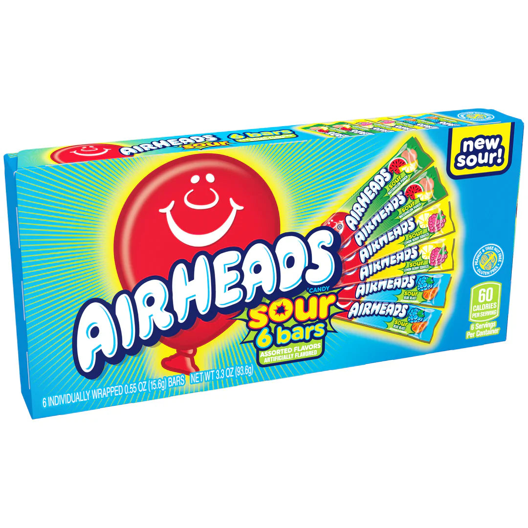 Airheads sour box 6pk