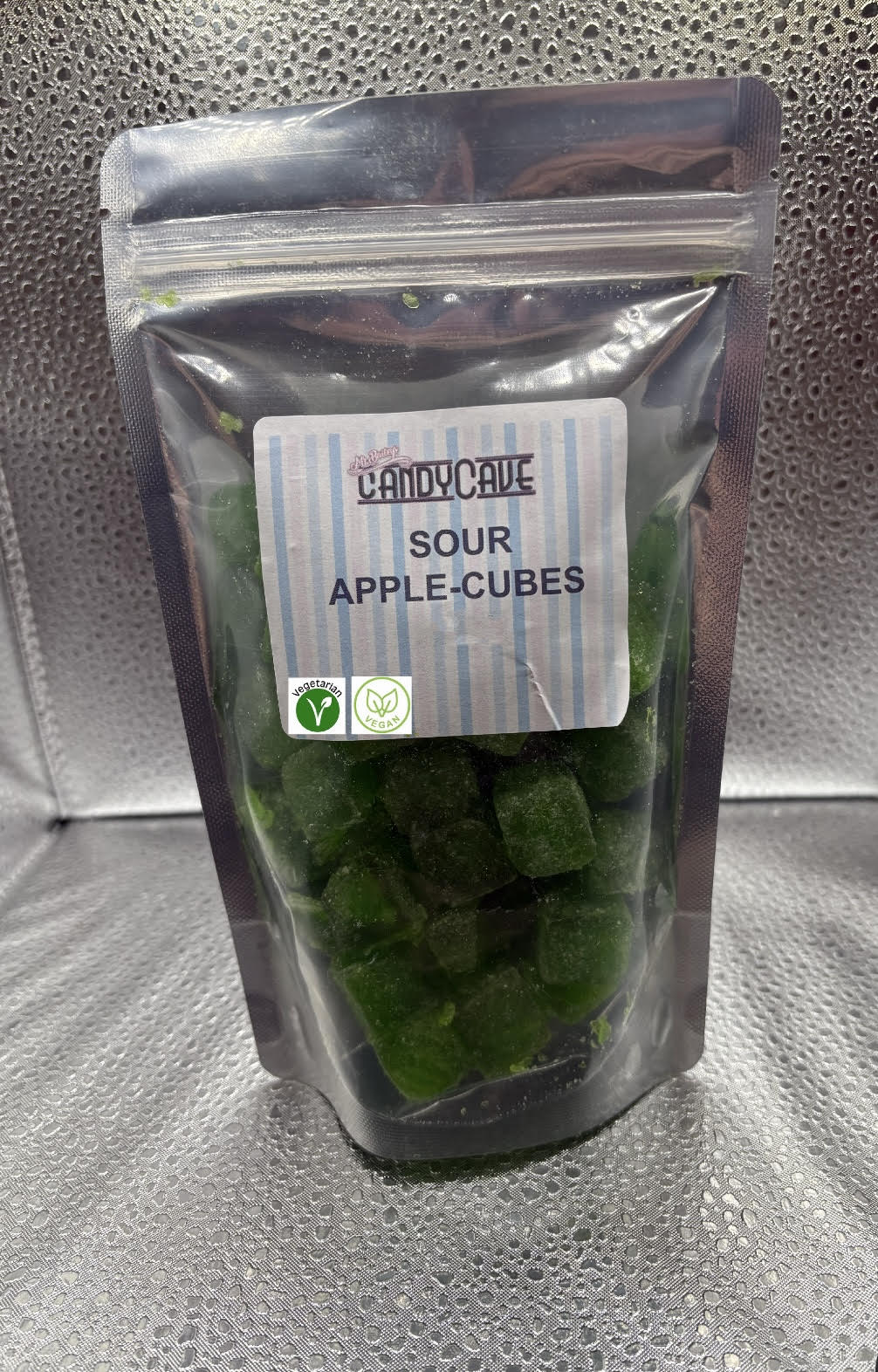 Sour apple cubes