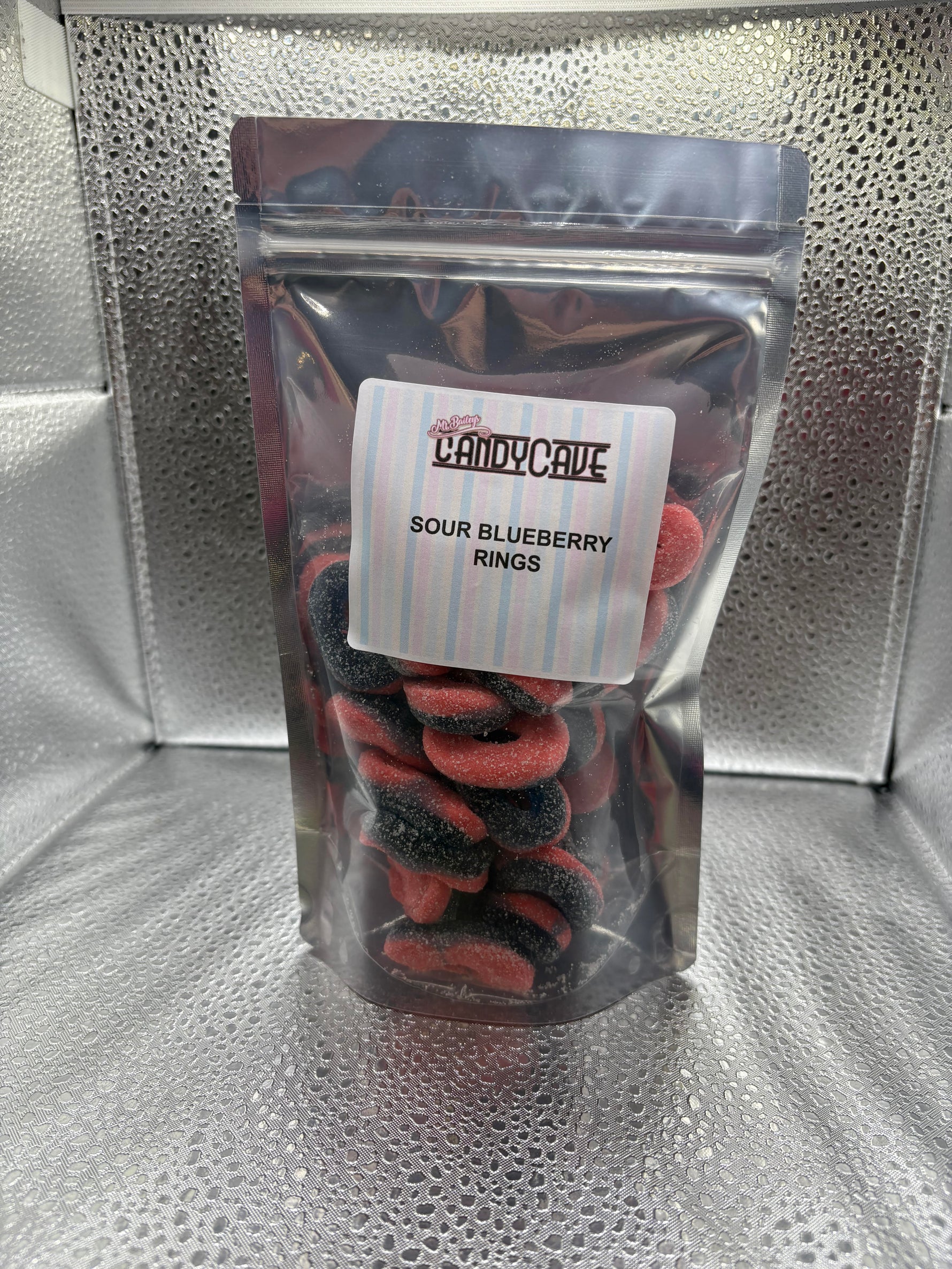 Sour blueberry rings
