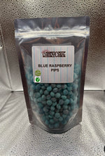 Blue raspberry pips