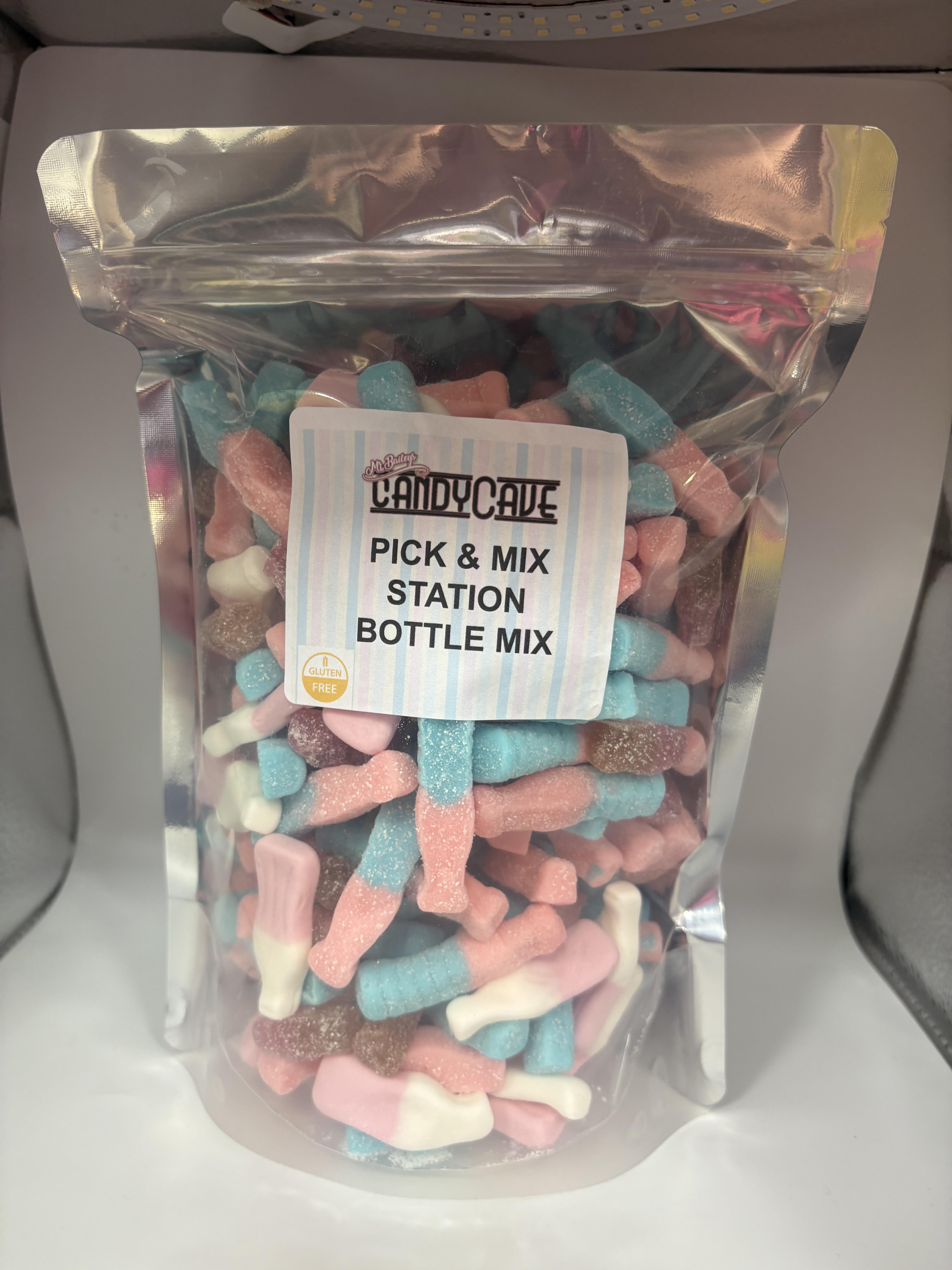 Pick & mix bottle station