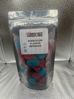 Bubblegum flavour 
mermaids