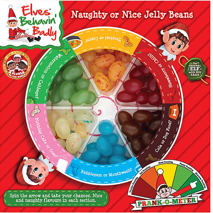 Naughty or nice jelly 
bean game