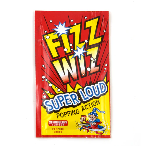 Fizz wiz strawberry 
popping candy