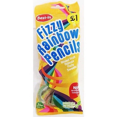 Best in fizzy rainbow 
pencils
