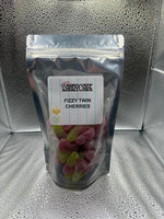 Fizzy twin cherries