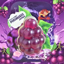 Crazy Jo Peelablezz 
Jumbo Grape Gummy