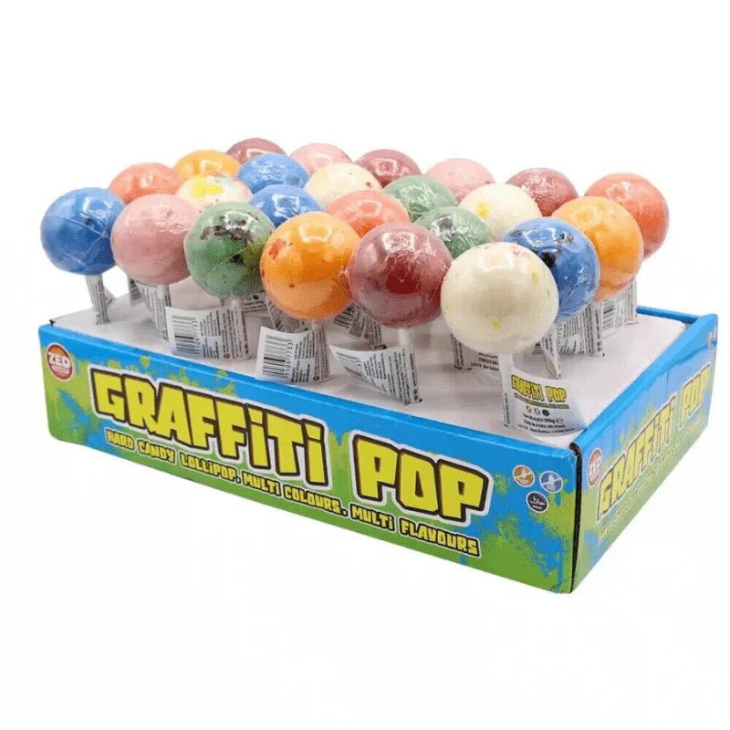 Graffiti pops