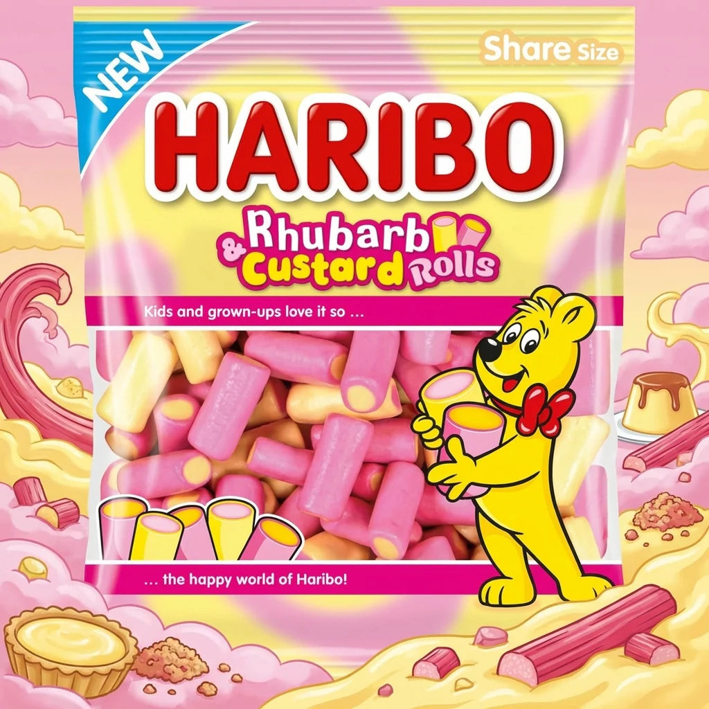 Haribo Rhubarb And Custard