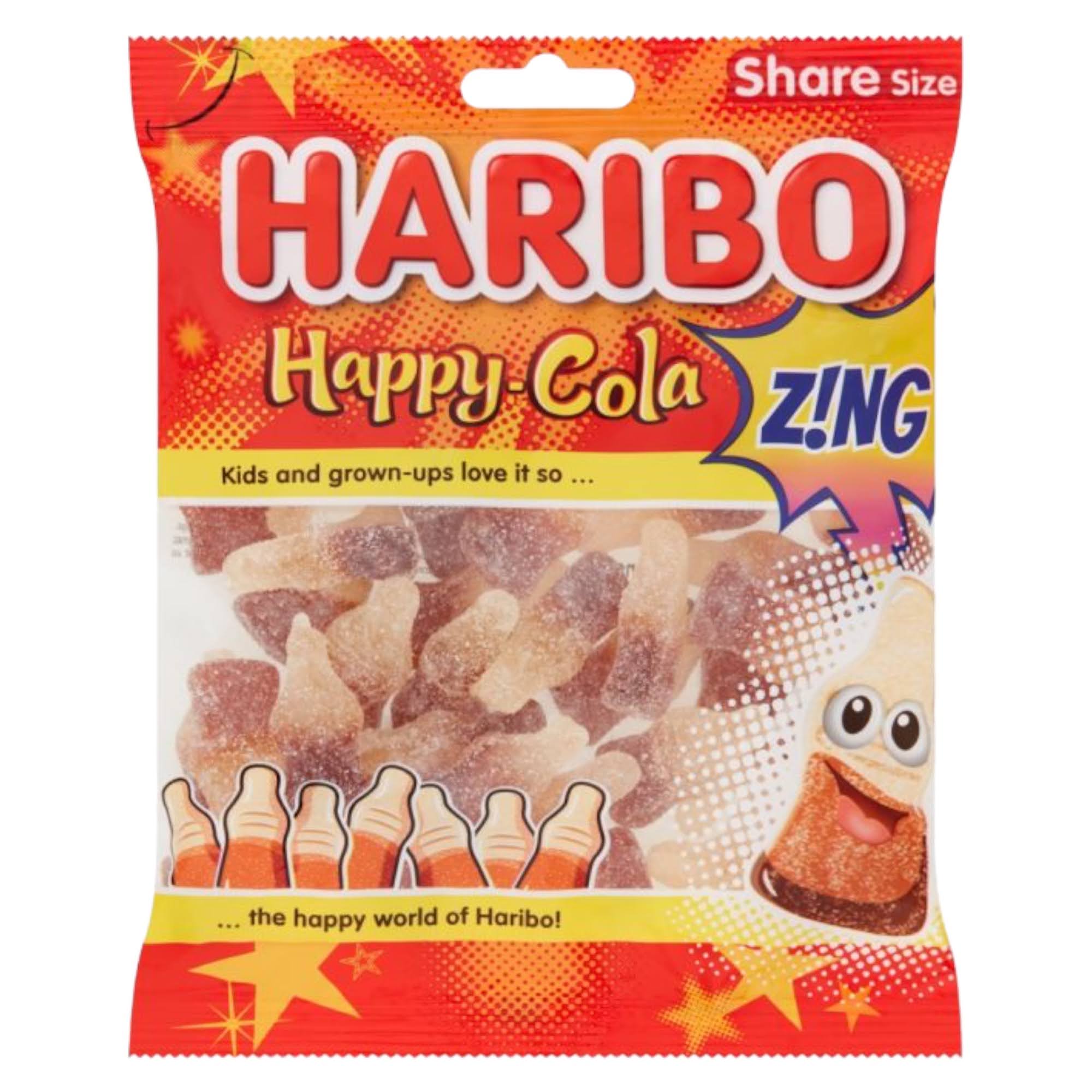 Haribo happy cola zing