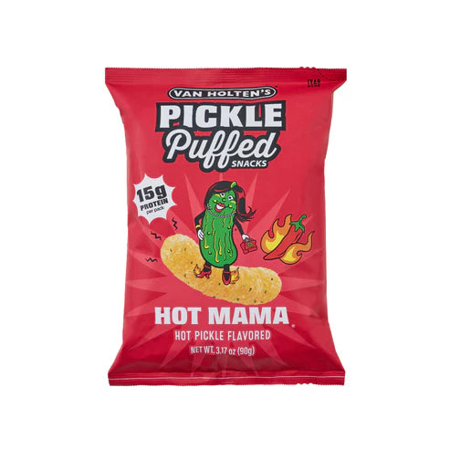 Hot pickle crisps