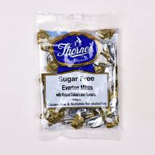 Thornes Sugar free 
everton mints