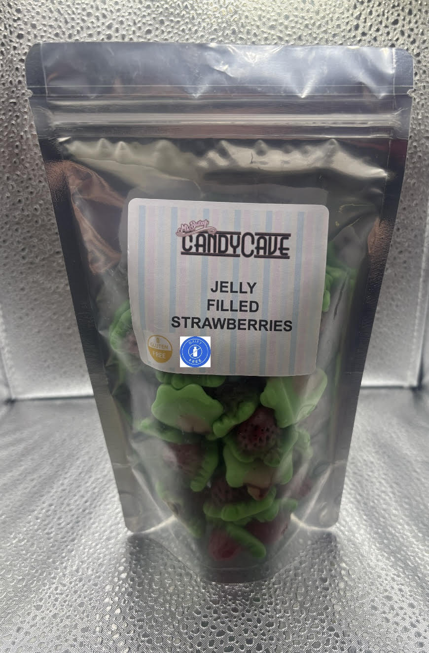 Jelly filled strawberry