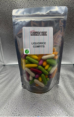 Liquorice comfits