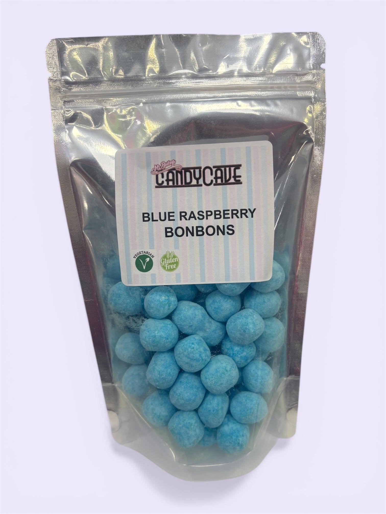 Blue raspberry bonbons