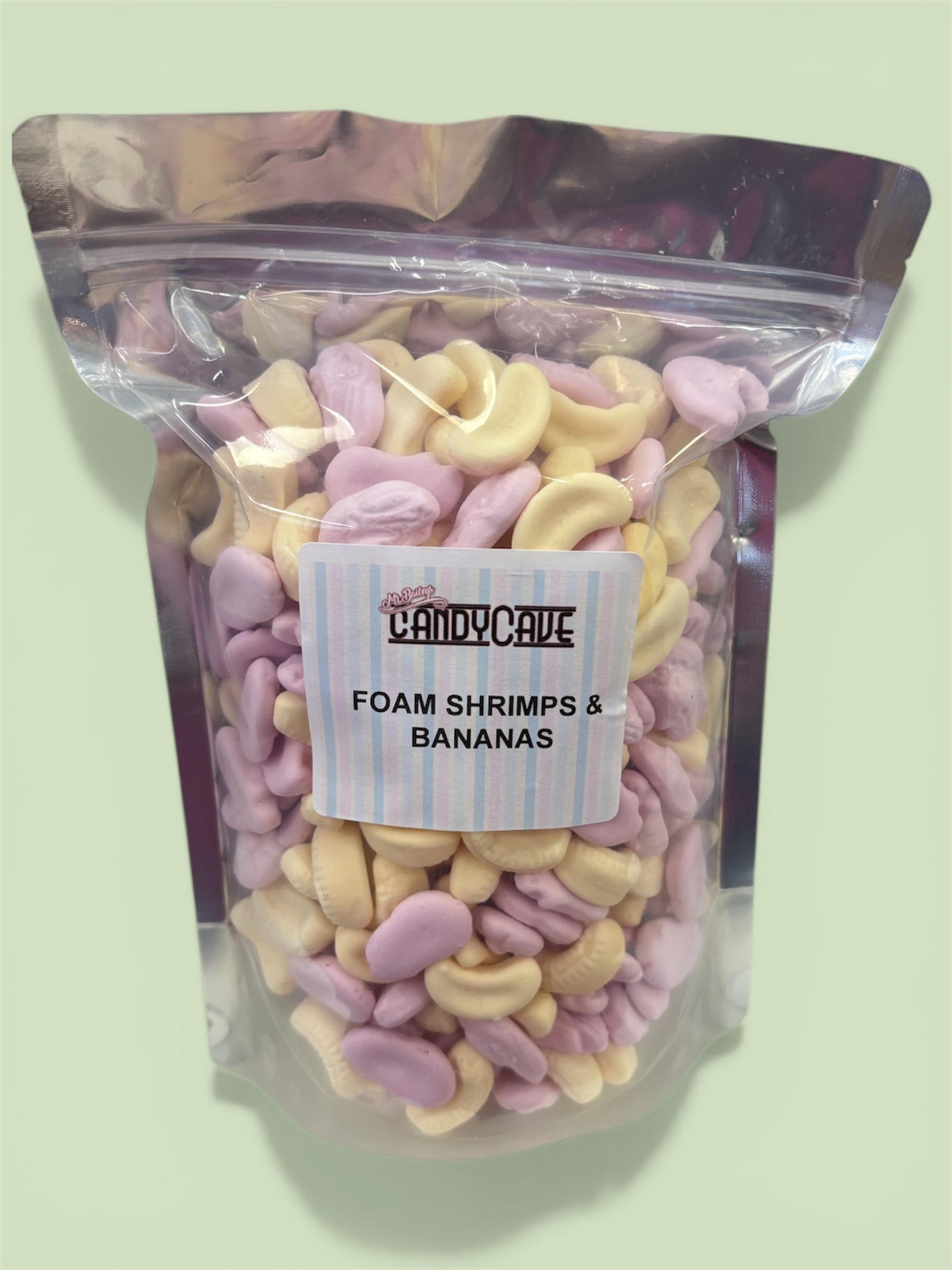 Foam shrimps & bananas