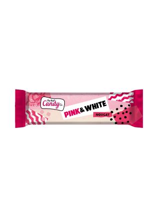 Pink & white nougat