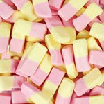 Squashies rhubarb & 
custard