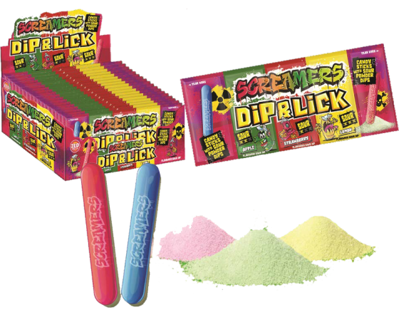 Screamers dip & lick