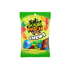 Sour patch kid chews