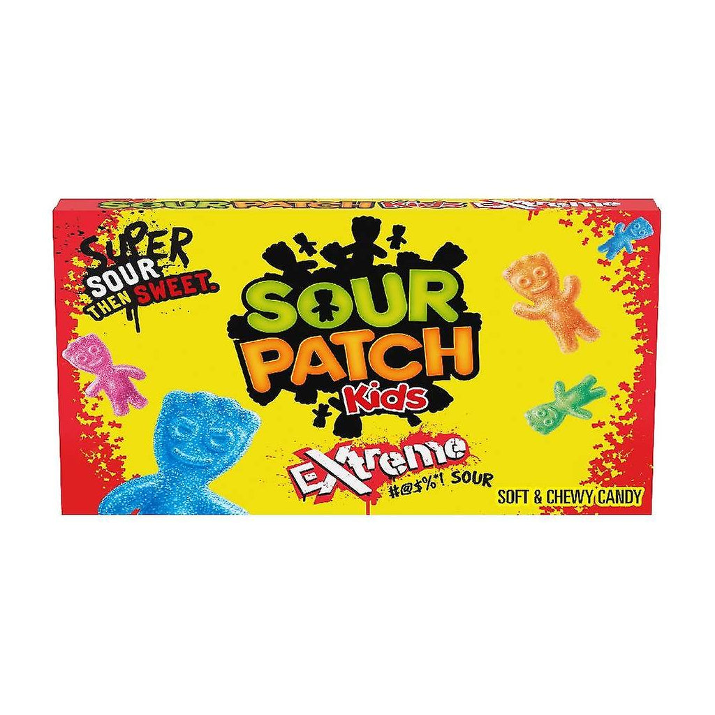 Sour patch kids extreme 
box