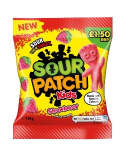 Sour patch kids strawberry
bag