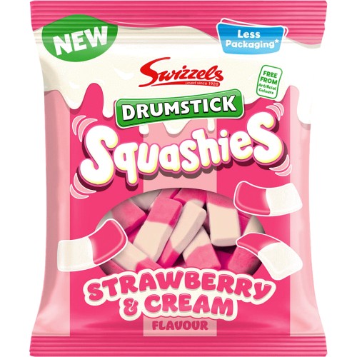 Squashies strawberry & 
cream