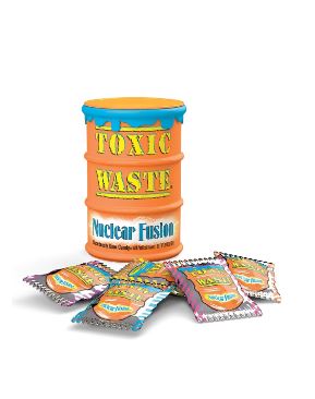 Toxic waste orange drum