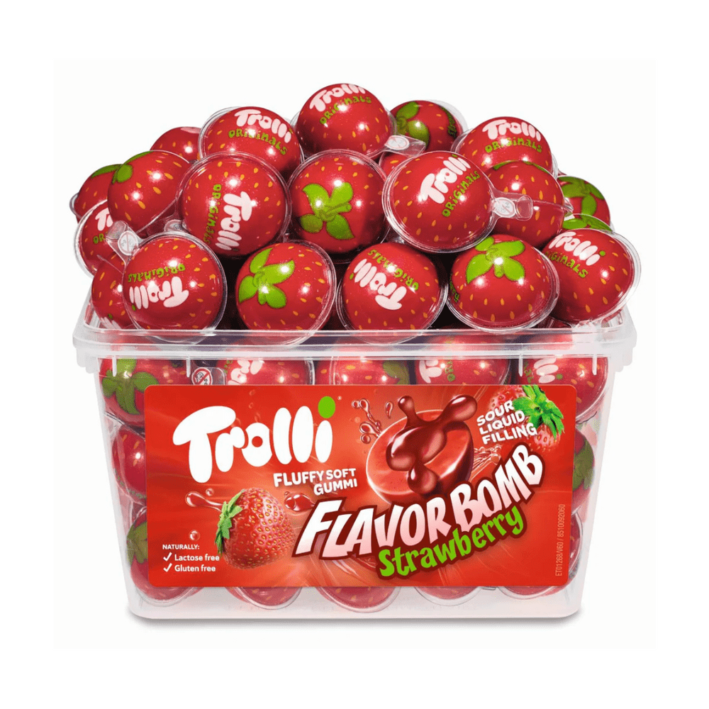 Trolli strawberry bomb