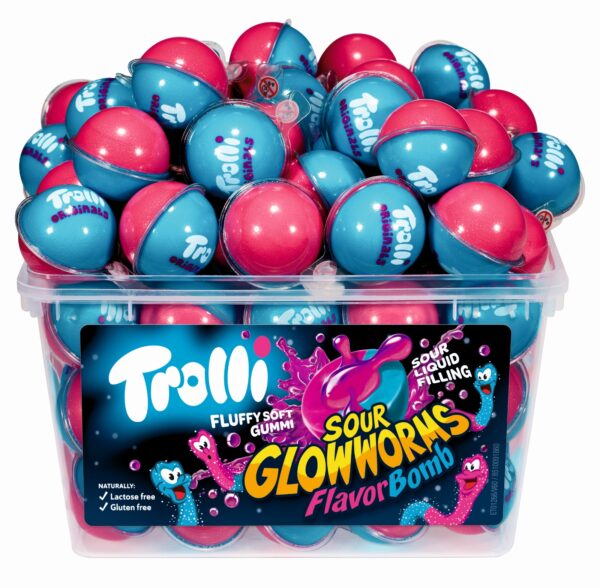 Trolli sour glowworm