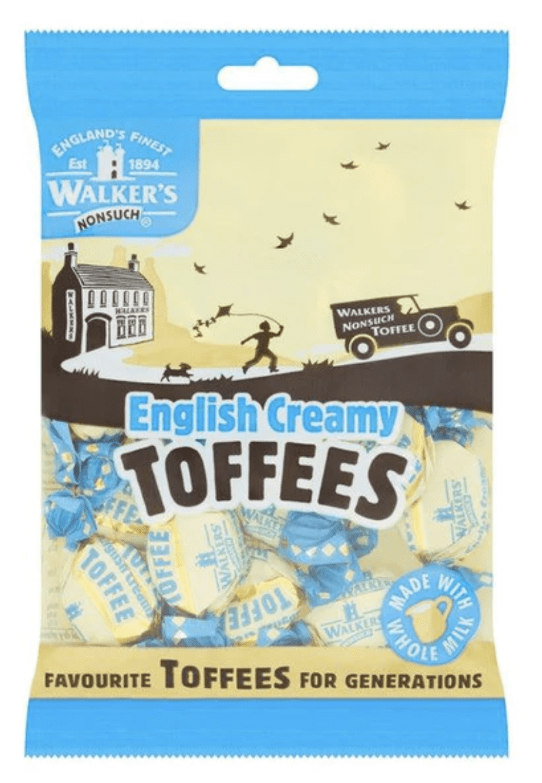 English creamy toffee