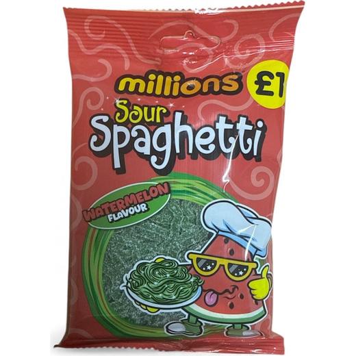 Millions spaghetti 
watermelon