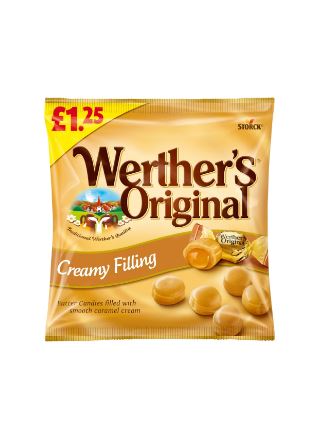 Werthers original creamy 
filling