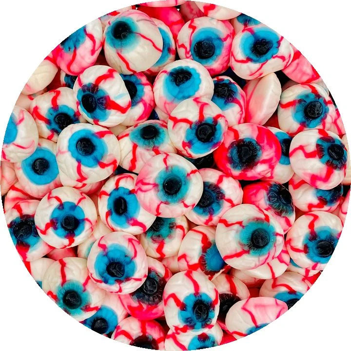 Jelly filled zombie eyes